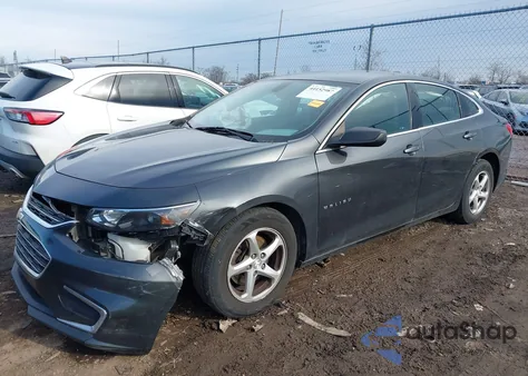 2018 Chevrolet Malibu 1Ls из США, поврежденный, VIN 1G1ZB5ST2JF119178